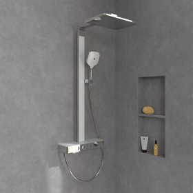 Système de douche Villeroy & Boch Infinity Showers avec 4 fonctions pour montage mural