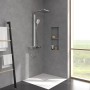 Système de douche Villeroy & Boch Infinity Showers avec 4 fonctions pour montage mural - vue technique