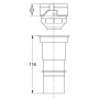 GROHE Adapter für GD2 - Detailansicht