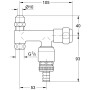 GROHE Eggemann Original WAS Valve Eckfix DN 10 - vue détaillée