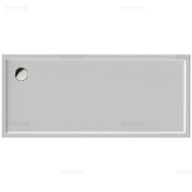 Receveur de douche Duravit Starck Slimline rectangulaire 170 x 75 cm avec antidérapant
