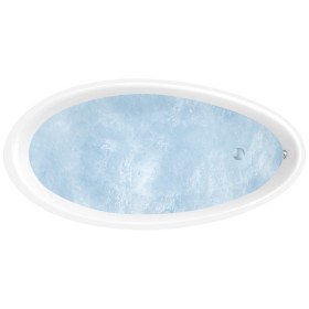 Baignoire Villeroy & Boch Aveo 190 x 95 cm, Airpool Entry, Position 1, avec vidage Trio