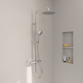 Système de douche Villeroy & Boch Taro avec 3 fonctions pour montage mural
