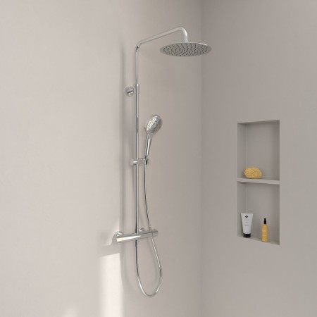 Villeroy & Boch Taro Duschsystem mit 3 Funktionen für Wandmontage