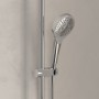 Villeroy & Boch Taro Duschsystem mit 3 Funktionen für Wandmontage - technische Ansicht