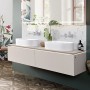 Villeroy & Boch Collaro Aufsatzwaschtisch 56 cm oval ohne Überlauf, ohne Hahnloch - technische Ansicht