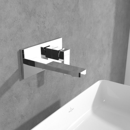 Robinet de lavabo monocommande Villeroy & Boch Architectura Square
