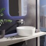 Robinet de lavabo monocommande Villeroy & Boch Architectura Square - vue technique