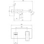 Robinet de lavabo monocommande Villeroy & Boch Architectura Square
