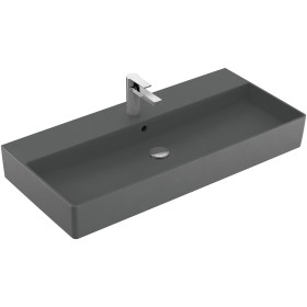 Villeroy & Boch Memento 2.0 Lavabo 100 cm avec 1 trou de robinet, avec trop-plein