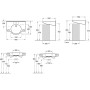 Villeroy & Boch Vicare Waschtisch 80 x 55 cm