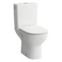 WC a terra LAUFEN LUA per combinazione, senza bordo di scarico, uscita orizzontale