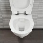 VitrA S20 WC sospeso VitrA Flush 2.0, a scarico a pavimento senza bordo - vista dettagliata