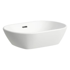 Vasque à poser ovale LAUFEN LUA 50 x 35,5 cm, avec trop-plein