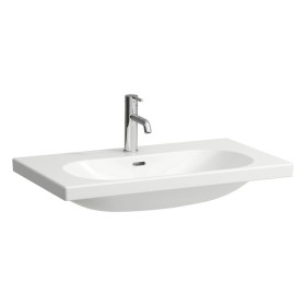 Vasque à poser LAUFEN LUA 80 x 46 cm 1 trou de robinet, avec trop-plein