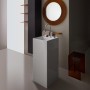 Vasque LAUFEN Kartell 37,5 x 43,5 cm, sur pied avec 2 trous de robinet - vue détaillée