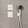Termostato incasso hansgrohe ShowerSelect Comfort E per 1 consumatore e 1 uscita aggiuntiva - vista dettagliata