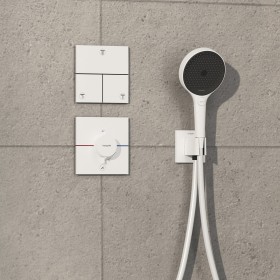 Thermostat encastré hansgrohe ShowerSelect Comfort E pour 1 consommateur et 1 sortie supplémentaire