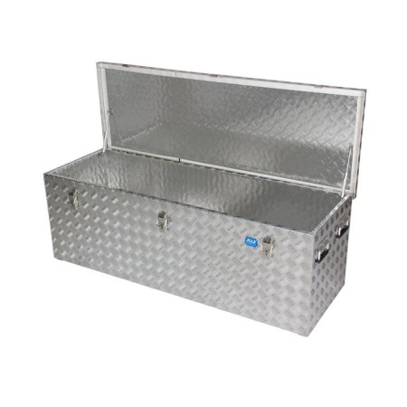 Alutec Boîte en tôle striée en aluminium R375 l