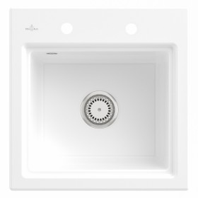 Villeroy & Boch Subway Style 50 S Einbauspüle, Ablaufgarnitur mit Excenterbetätigung