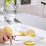 Évier encastrable Villeroy & Boch Subway Style 45 FLAT, bonde avec commande à excentrique, cuve à droite - vue technique