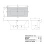 Villeroy & Boch Collaro Einbaubadewanne 180 x 80 cm