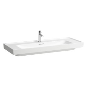 Vasque LAUFEN MEDA 120 x 46 cm, avec 3 trous de robinet et trop-plein