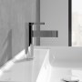 Robinet de lavabo monocommande Villeroy & Boch Dawn sans vidage - vue technique