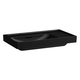Vasque LAUFEN MEDA 80 x 46 cm, sans trou de robinet avec trop-plein, tablette à droite