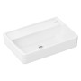 hansgrohe Xanuia Q Lavabo Compact 550/370 sans trou de robinet et trop-plein, SmartClean - vue détaillée