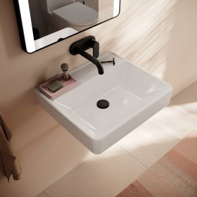 hansgrohe Xanuia Q Lavabo 550/480 sans trou de robinet ni trop-plein, SmartClean