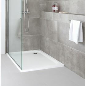 Roca Steel Plan Stahl-Duschwanne superflach 120 x 90 x 2,5 cm