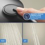 GROHE Precision Duschsystem, Unterputz, mit Vitalio Comfort 250, eckig - technische Ansicht