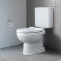 Duravit No. 1 WC a terra Rimless, scarico verticale