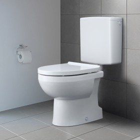 Duravit No. 1 WC a terra Rimless, scarico verticale