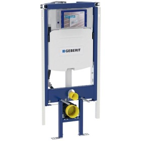 Geberit Duofix Element für Wand-WC, 112 cm, mit Sigma UP-Spülkästen 12 cm, Ecklösung