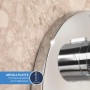 GROHE Start Duschsystem Unterputz mit Vitalio Start 250 - technische Ansicht
