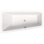 Duravit No. 1 Trapez-Badewanne 150 x 80 cm mit 1 Rückenschräge links - Detailansicht