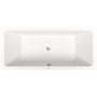 Baignoire rectangulaire Duravit No. 1 180 x 80 cm avec 2 dossiers inclinés