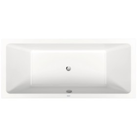 Baignoire rectangulaire Duravit No. 1 180 x 80 cm avec 2 dossiers inclinés