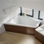 Baignoire d'angle Duravit Paiova 180 x 140 cm Coin gauche