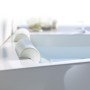 Baignoire d'angle Duravit Paiova 180 x 140 cm Coin gauche - vue technique