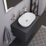 Duravit D-Neo Aufsatzbecken oval 60 cm, ohne Hahnloch, ohne Überlauf - Detailansicht