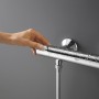 GROHE Precision Flow Thermostat-Brausebatterie - technische Ansicht