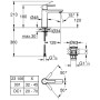 GROHE Lineare Neu Einhand-Waschtischbatterie S-Size - Detailansicht