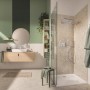 GROHE Precision SmartControl Duschsystem UP, mit Vitalio SmartActive 310, eckig - technische Ansicht