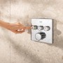 GROHE Precision SmartControl Duschsystem UP, mit Vitalio SmartActive 310, eckig - Detailansicht