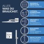 GROHE Precision SmartControl Duschsystem UP, mit Vitalio SmartActive 310, eckig