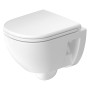 Duravit D-Code WC sospeso compatto - vista dettagliata