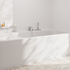 hansgrohe Tecturis E Miscelatore monocomando per vasca a 3 fori con scatola porta flessibile (sBox)